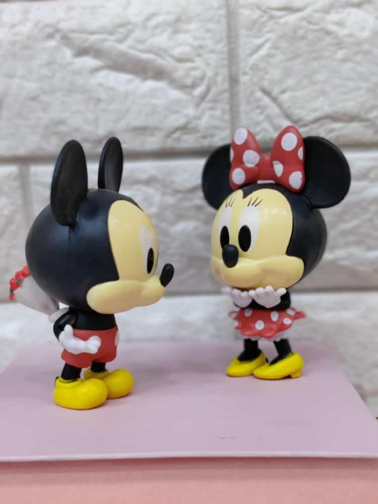 Mickey and Minnie Mouse Figures (Set of 2) - ThePeppyStore