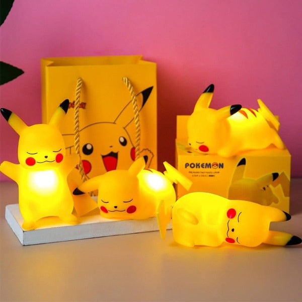 Pikachu Lamp (Choose From DropDown) - ThePeppyStore