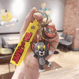 Tom and Jerry Keychain + Bag charm + Strap (Set of 2) - ThePeppyStore