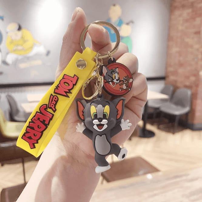 Tom and Jerry Keychain + Bag charm + Strap (Set of 2) - ThePeppyStore