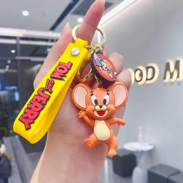 Tom and Jerry Keychain + Bag charm + Strap (Set of 2) - ThePeppyStore