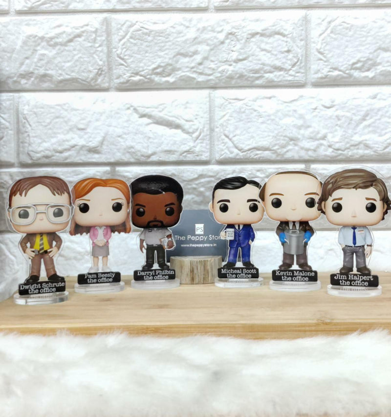 THE OFFICE Figures With Stand (Choose from DropDown) - ThePeppyStore