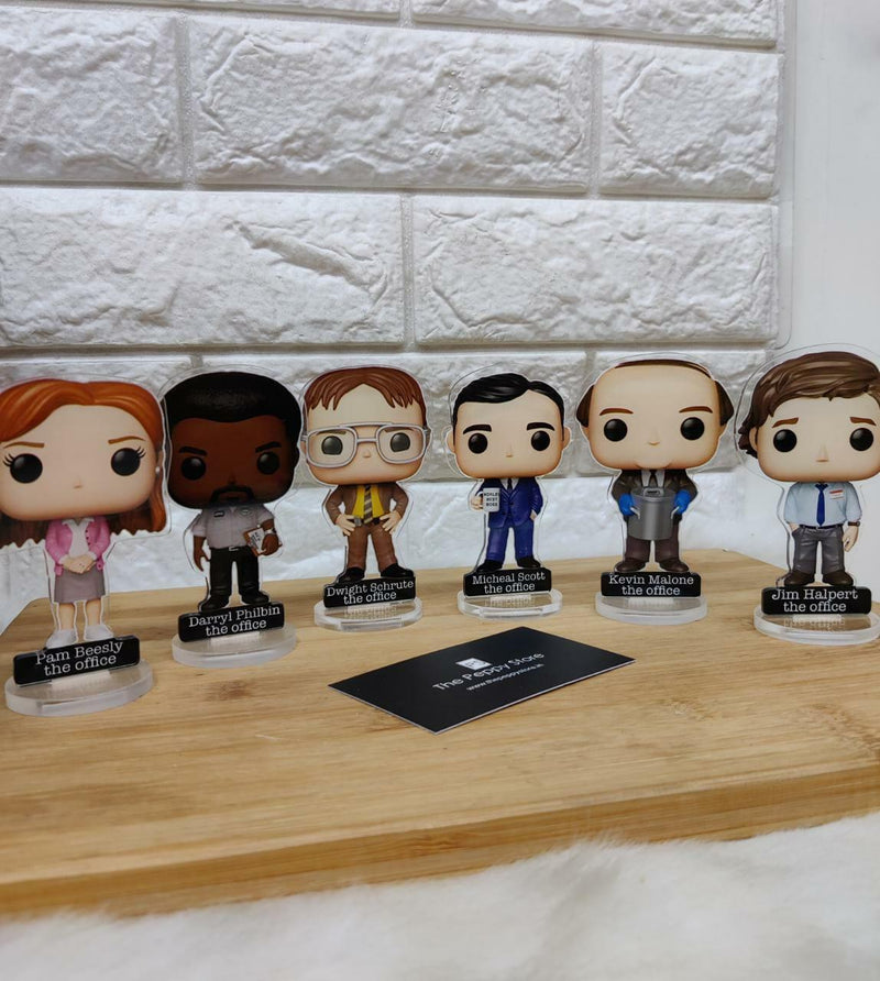 THE OFFICE Figures With Stand (Choose from DropDown) - ThePeppyStore