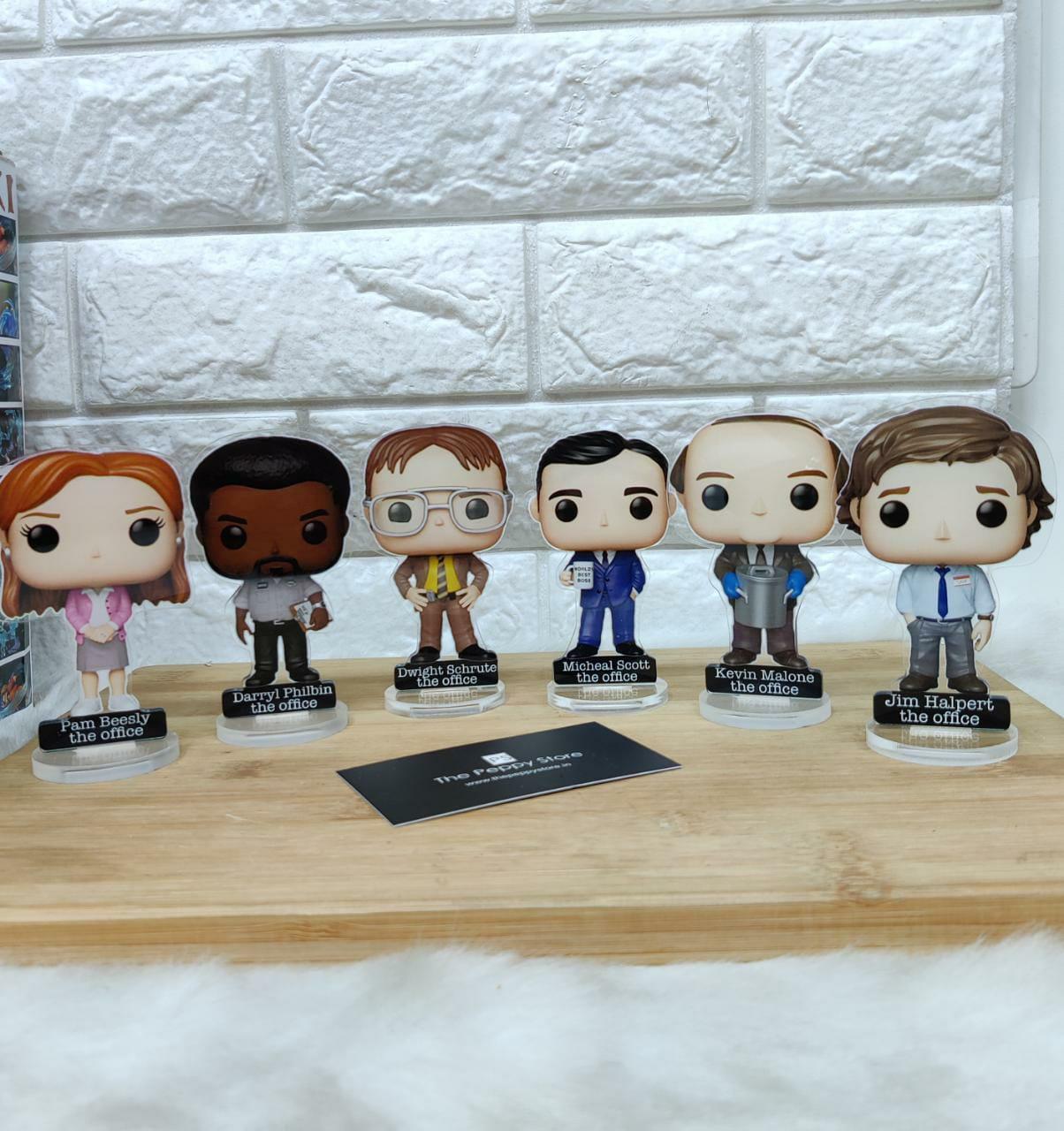 THE OFFICE Figures With Stand (Choose from DropDown) - ThePeppyStore