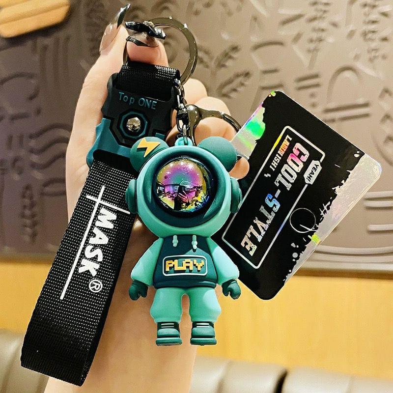 Astronaut Keychain With Bagcharm And Strap - ThePeppyStore