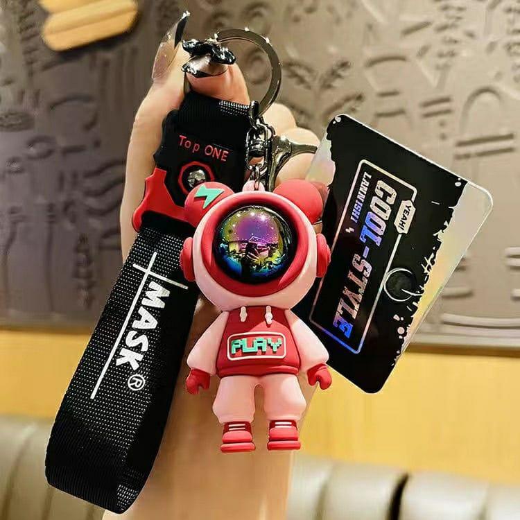 Astronaut Keychain With Bagcharm And Strap - ThePeppyStore