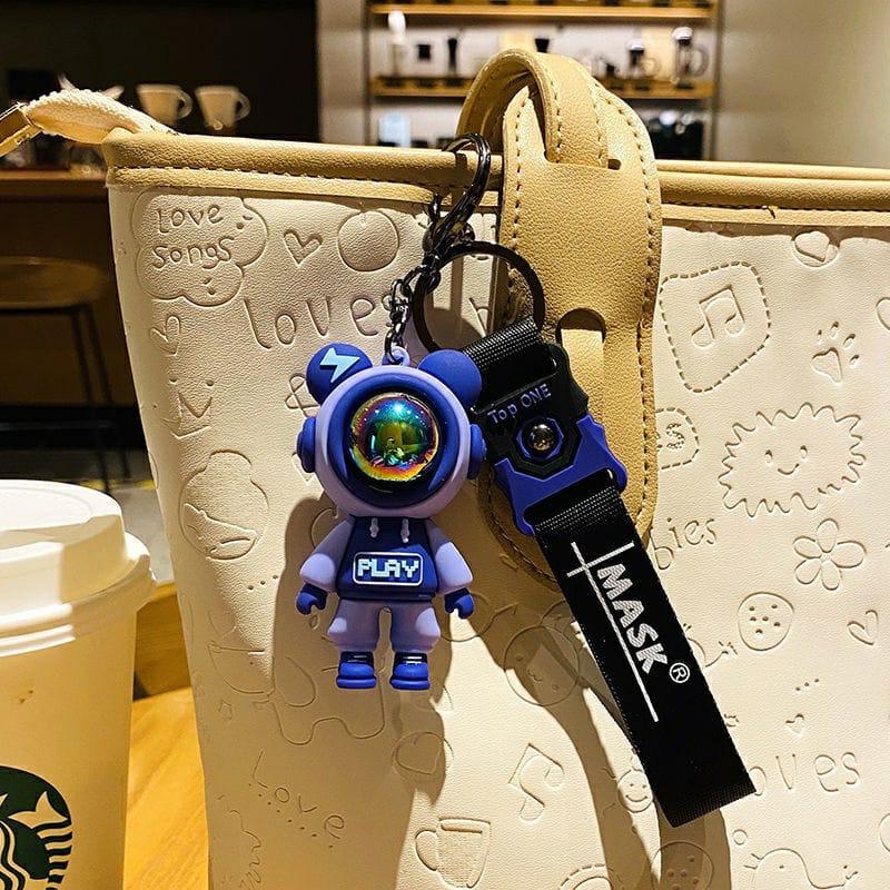 Astronaut Keychain With Bagcharm And Strap - ThePeppyStore