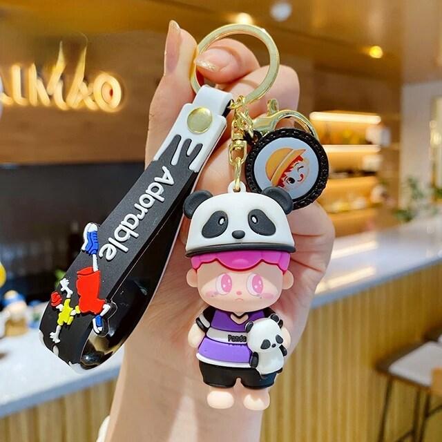 Cute Animal Hat Keychain + Bagcharm + Strap (Choose from Drop Down Menu) - ThePeppyStore