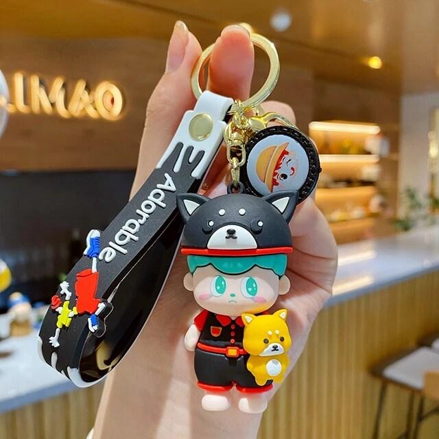 Cute Animal Hat Keychain + Bagcharm + Strap (Choose from Drop Down Menu) - ThePeppyStore