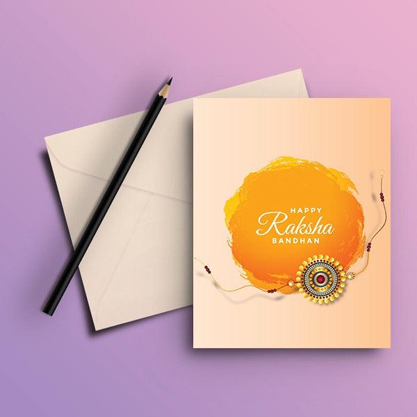 Raksha Bandhan Greeting Card - ThePeppyStore
