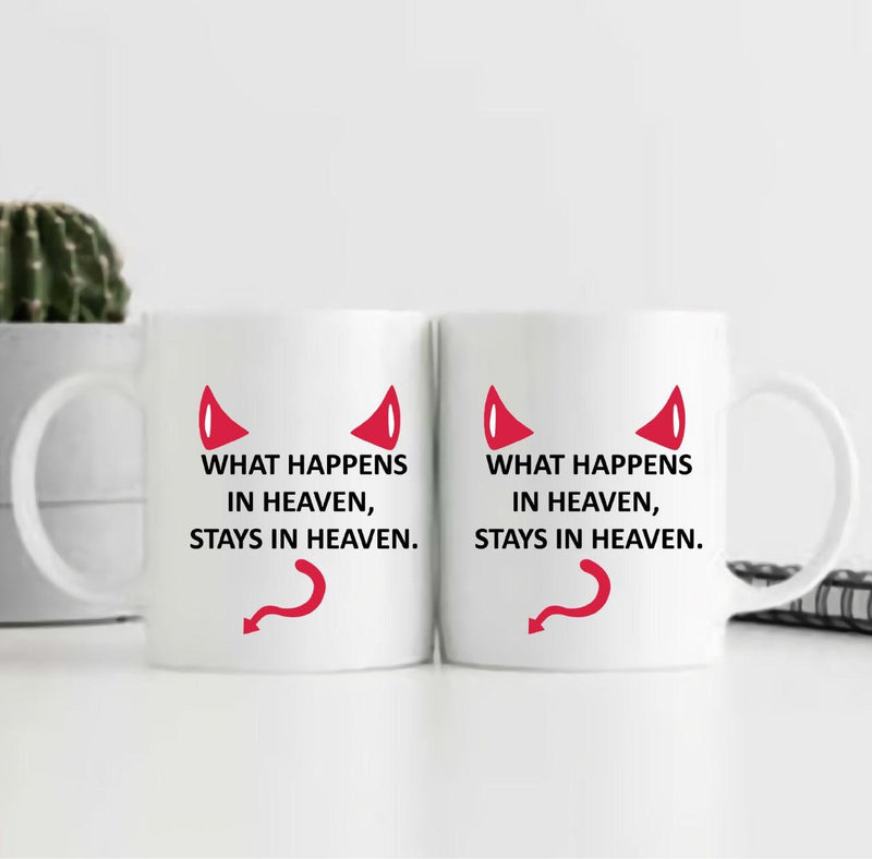 Stays in Heaven Coffee Mug - ThePeppyStore