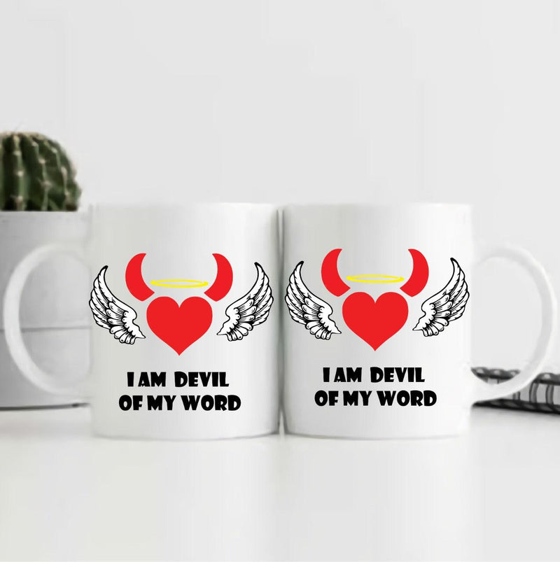 Lucifer Devil Of My Word Coffee Mug - ThePeppyStore