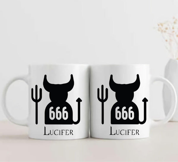 Lucifer 666 Mug - ThePeppyStore