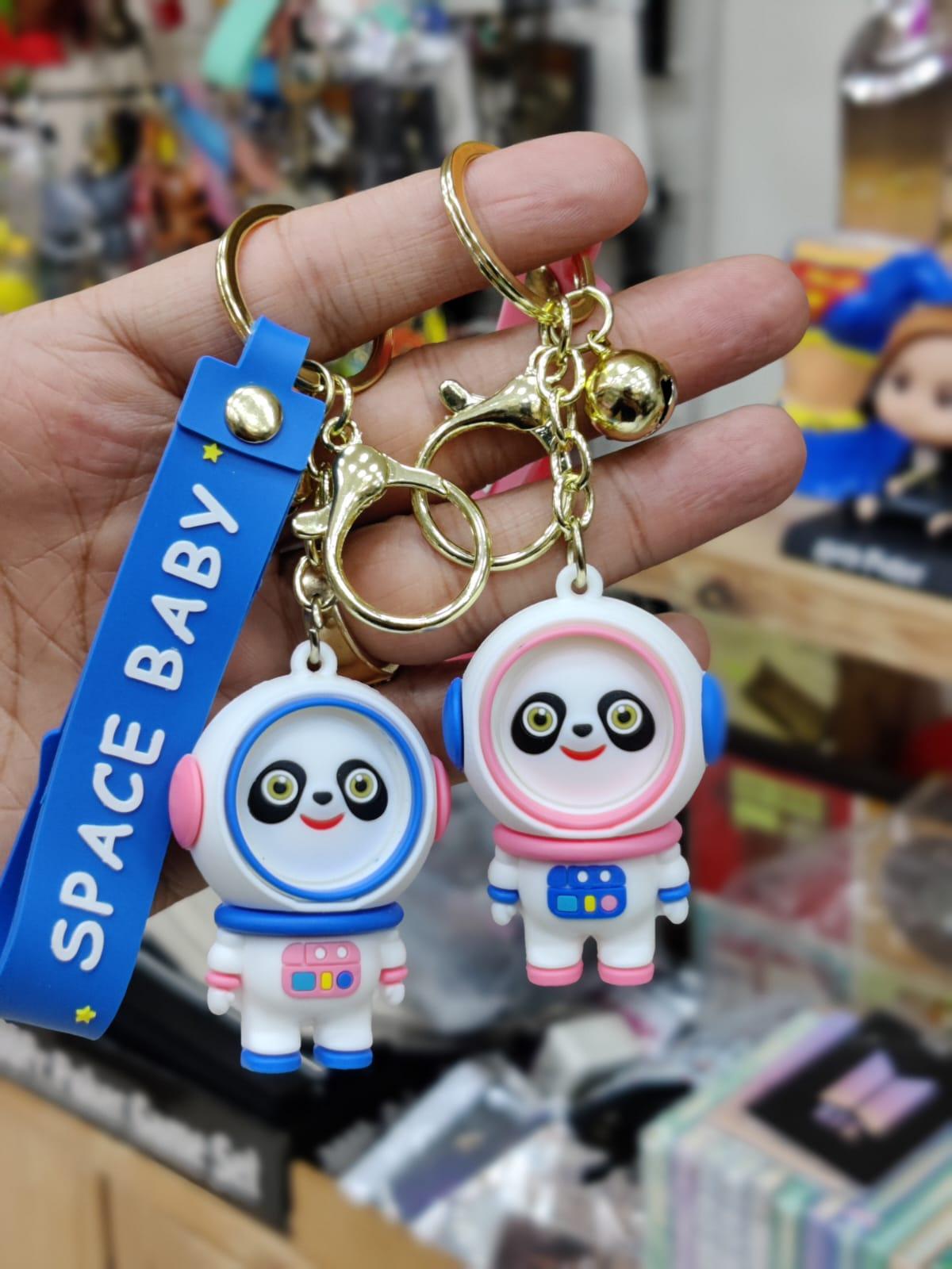 Panda Keychains With Bagcharm and Strap - ThePeppyStore