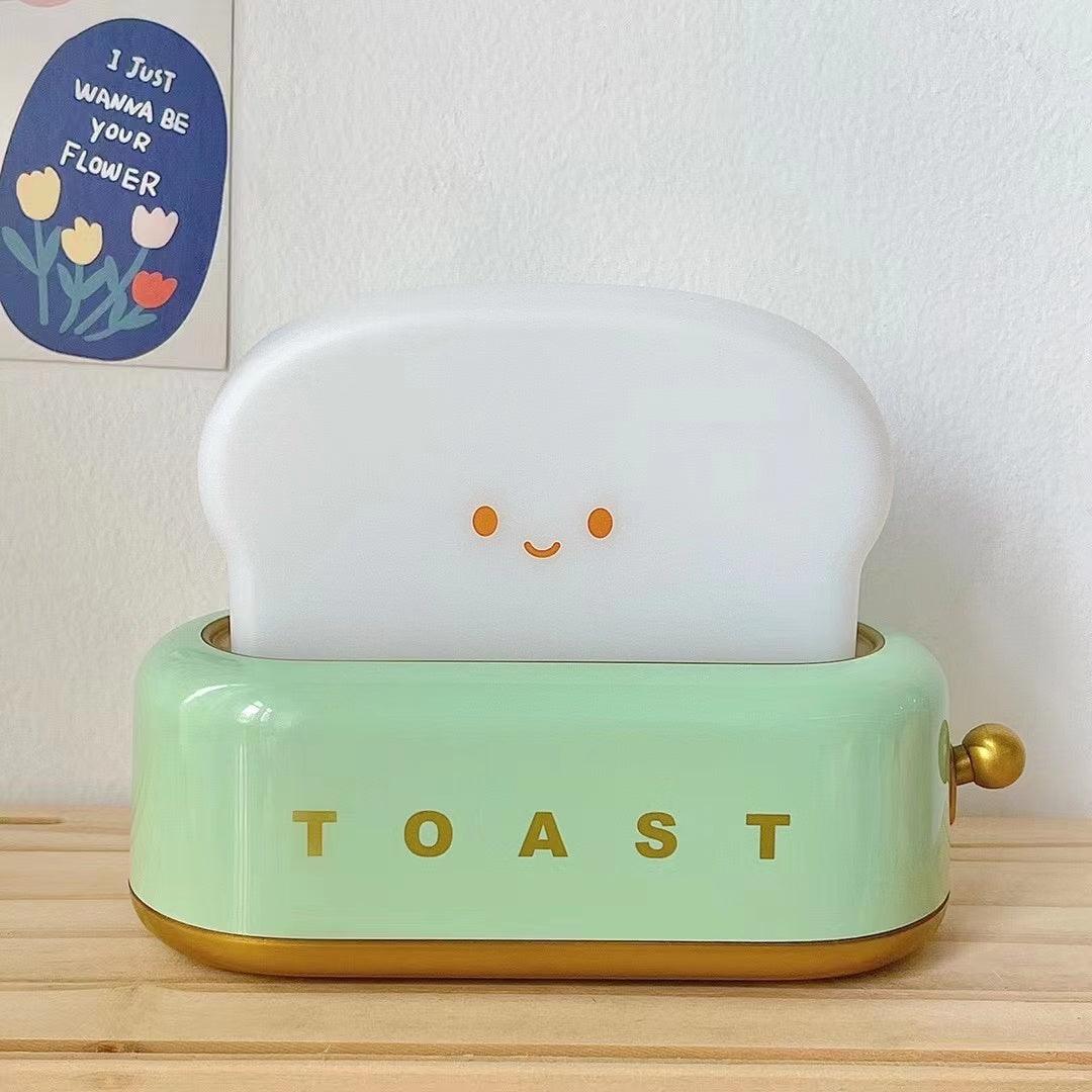 Cute Toast Night Light -  Chargeable Lamp - ThePeppyStore