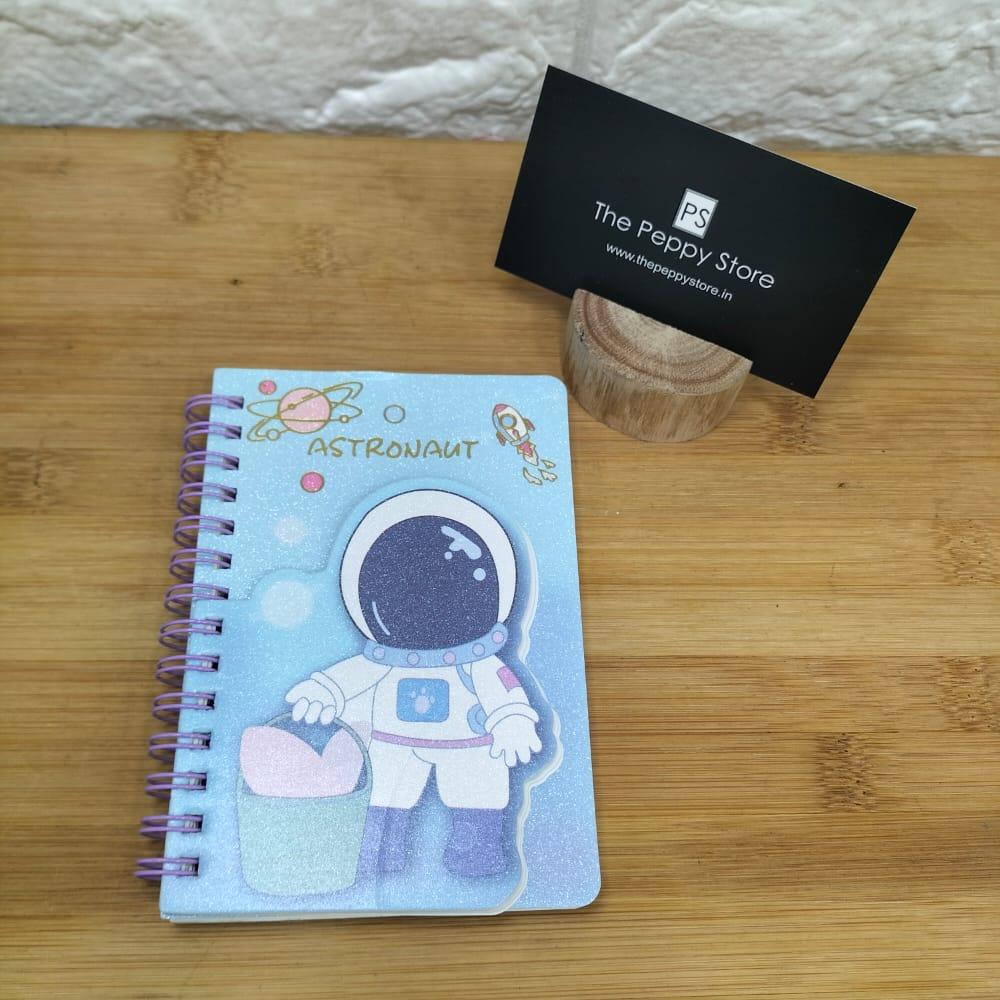 Astronaut Mini Spiral Diary - ThePeppyStore