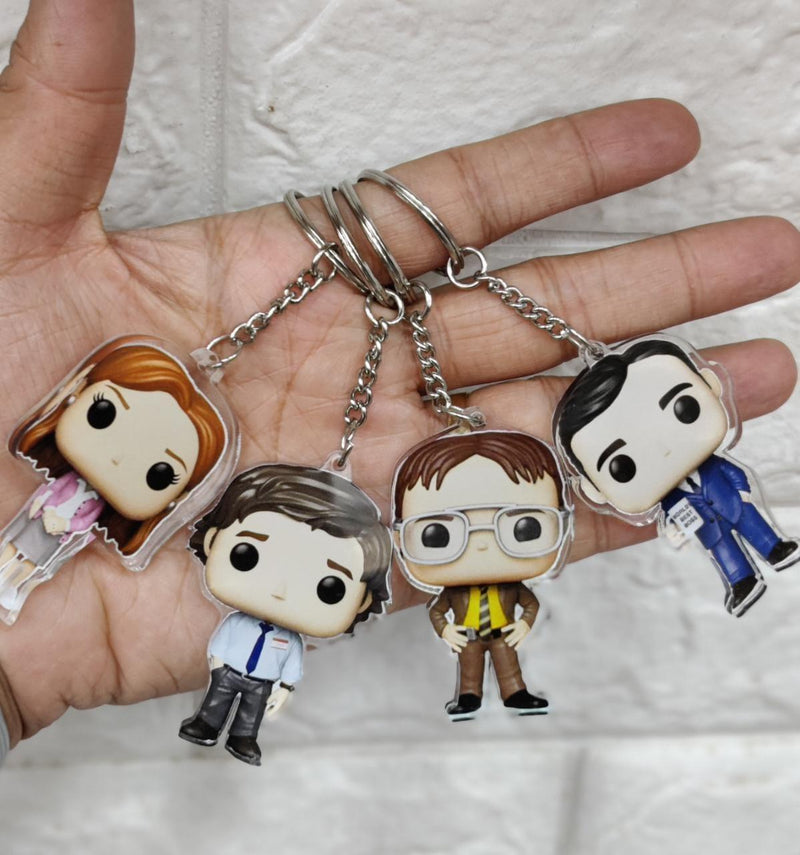 Office Keychains The Office - Keychains (Choose From Drop Down Menu) – ThePeppyStore