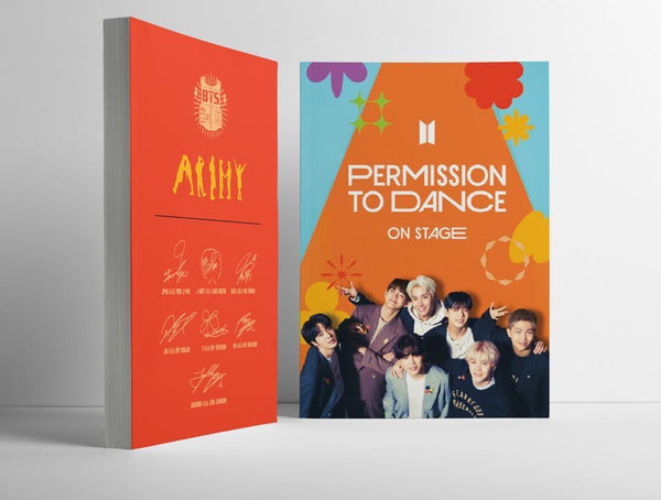 BTS Permission To Dance Softcover Notebook - ThePeppyStore
