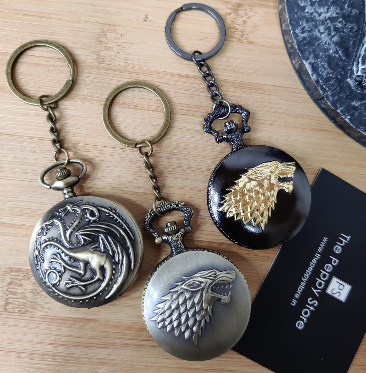 Game Of Thrones Pocket Watch (  Select From Dropdown Menu ) - ThePeppyStore