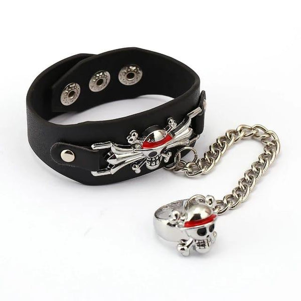 One Piece Wrist Band with Ring - ThePeppyStore
