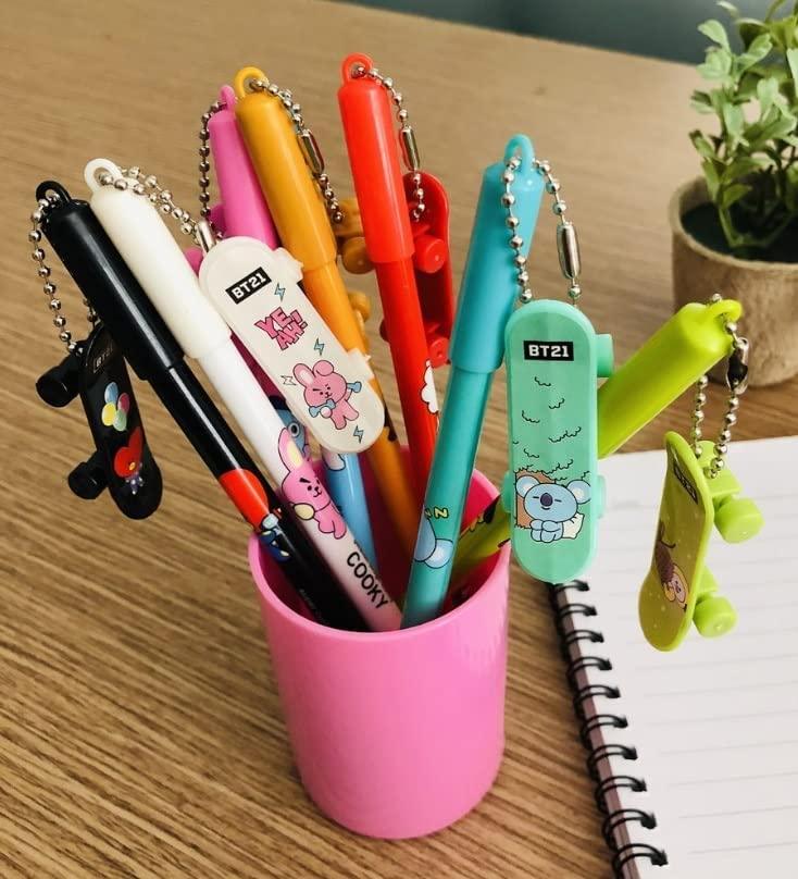 BTS Pens (Pack Of 12) - ThePeppyStore