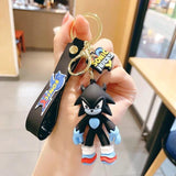 Sonic Silicon Keychain + Bag Charm with Strap (Select From Drop Down Menu) - ThePeppyStore