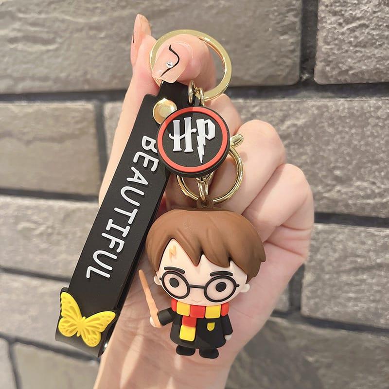Harry Potter 3D Silicone Keychain With Bagcharm and Strap - ThePeppyStore