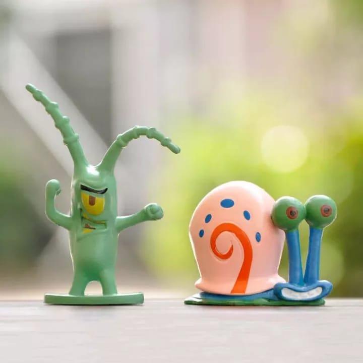 Spongebob Miniatures (Set Of 8) - ThePeppyStore