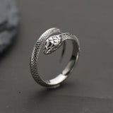 Silver Snake Ring - ThePeppyStore