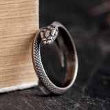 Silver Snake Ring - ThePeppyStore