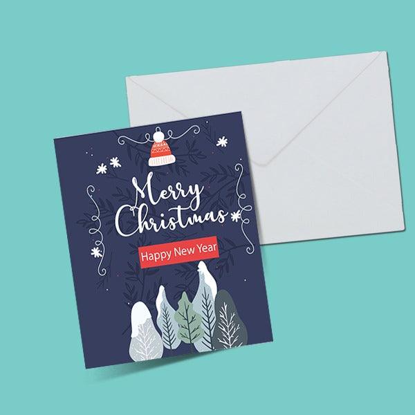 Merry Christmas Greeting Card - ThePeppyStore