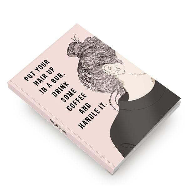 Bun and Coffee  Softcover Notebooks - ThePeppyStore