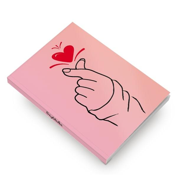 Korean Love Softcover Notebook - ThePeppyStore