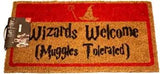 Harry Potter Wizards Welcome (Muggles Tolerated)Door Mat - ThePeppyStore