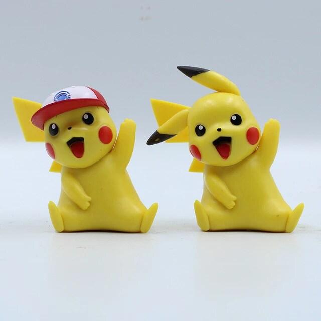 Pikachu Figure Set of 4Pcs - 8-9cm - ThePeppyStore