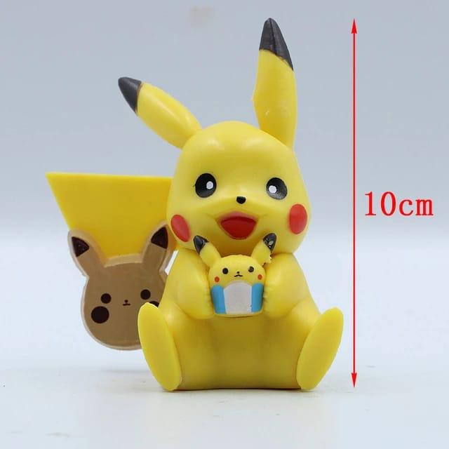 Pikachu Figure Set of 4Pcs - 8-9cm - ThePeppyStore