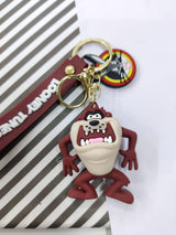 Taz Tasmanian Keychain with Bagcharm and Strap - ThePeppyStore