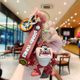 Taz Tasmanian Keychain with Bagcharm and Strap - ThePeppyStore