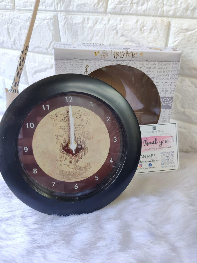 Harry Potter - The Marauder Map Table Clock - ThePeppyStore