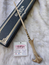 Harry Potter Collectable Metallic Wands (Choose From DropDown Menu) - ThePeppyStore
