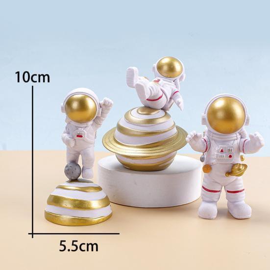 Astronaut Showpiece - Set of 3 - ThePeppyStore