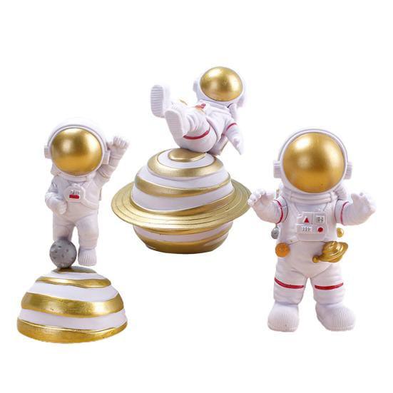 Astronaut Showpiece - Set of 3 - ThePeppyStore