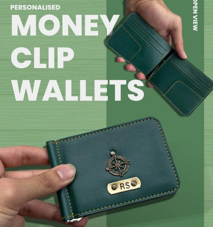 Personalised Money Clip Wallets ( Pre-Paid Orders only). NO COD on Personalised Orders - ThePeppyStore