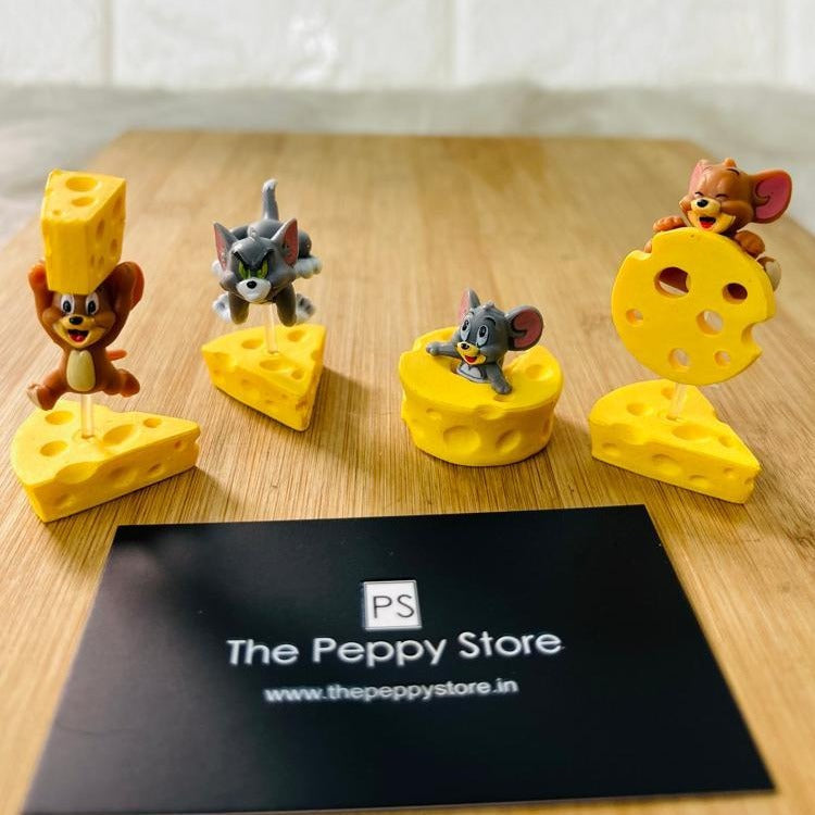 Tom and Jerry Cheese Set - 4pc Set - ThePeppyStore