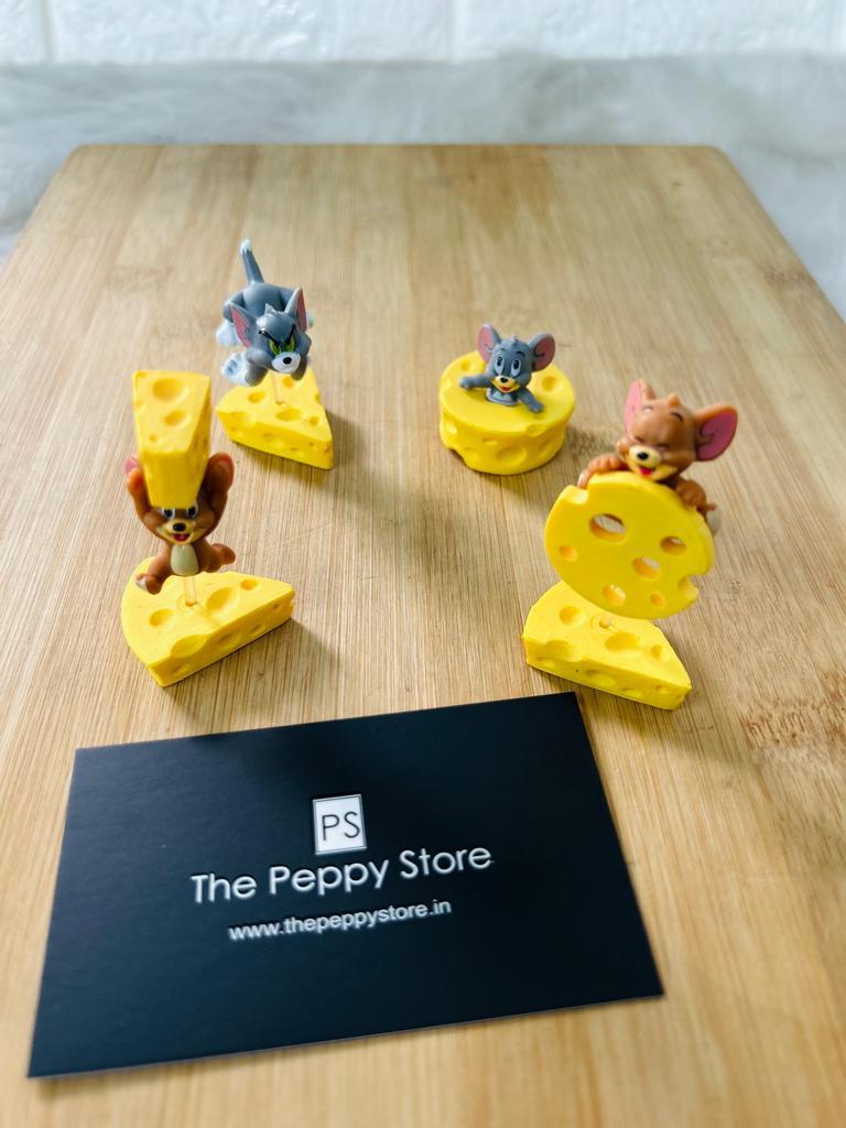 Tom and Jerry Cheese Set - 4pc Set - ThePeppyStore
