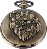 Harry Potter - The Marauder's Map Pocket Watch Keychain - ThePeppyStore