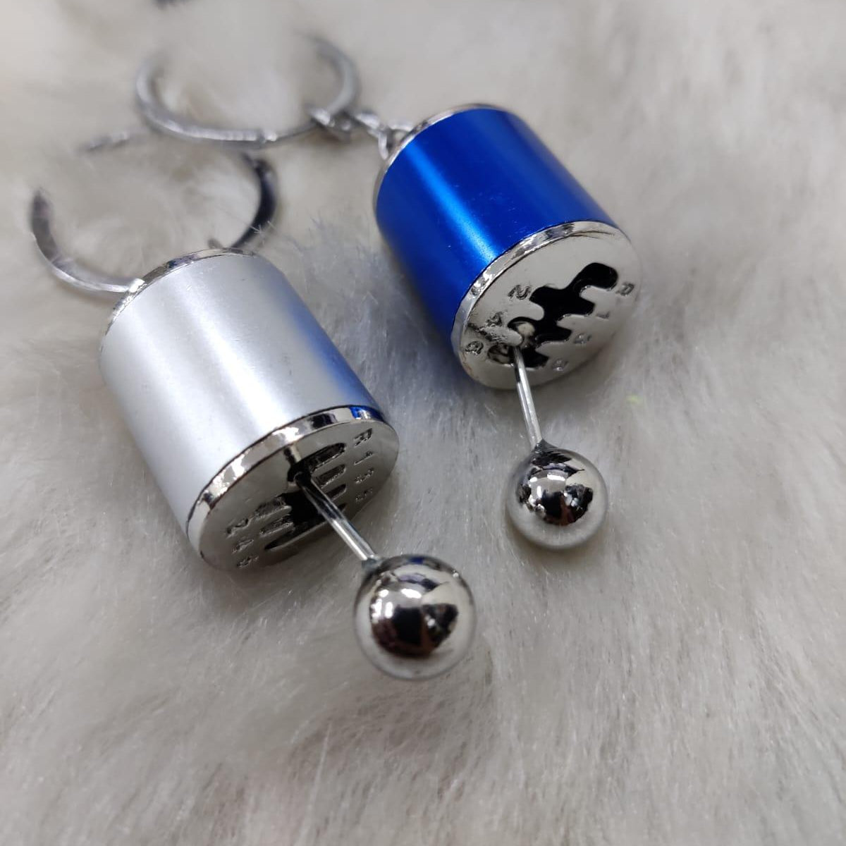 Drum-Shaped Fidget Keychains (Select From Drop Down Menu) - ThePeppyStore