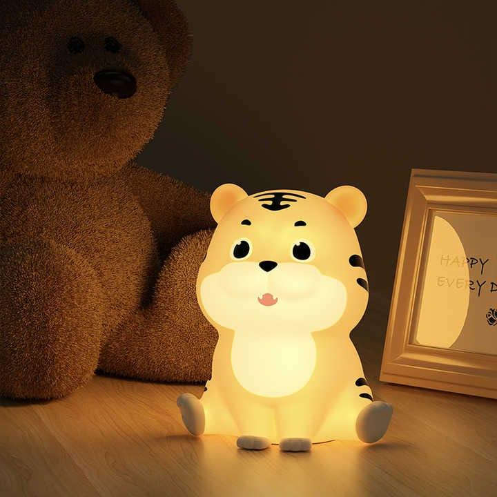 Tiger Silicon Night Lamp - ThePeppyStore