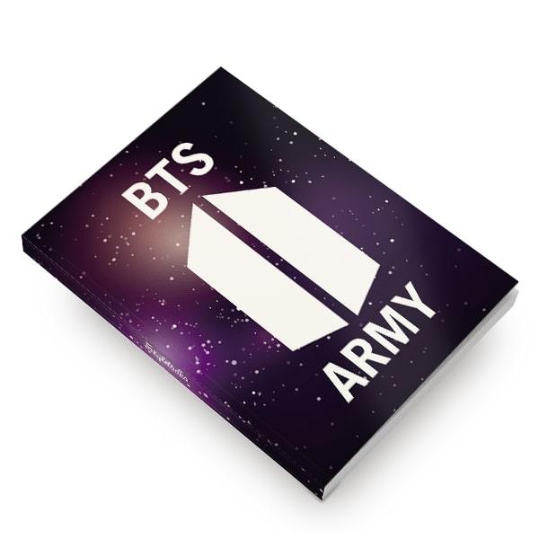 BTS Army Soft Cover Notebook - ThePeppyStore