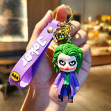 Joker Silicon Keychain With Bagcharm And Strap  (Select From Drop Down Menu) - ThePeppyStore